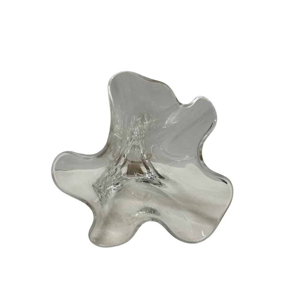 Steuben Signed Handkerchief Vase